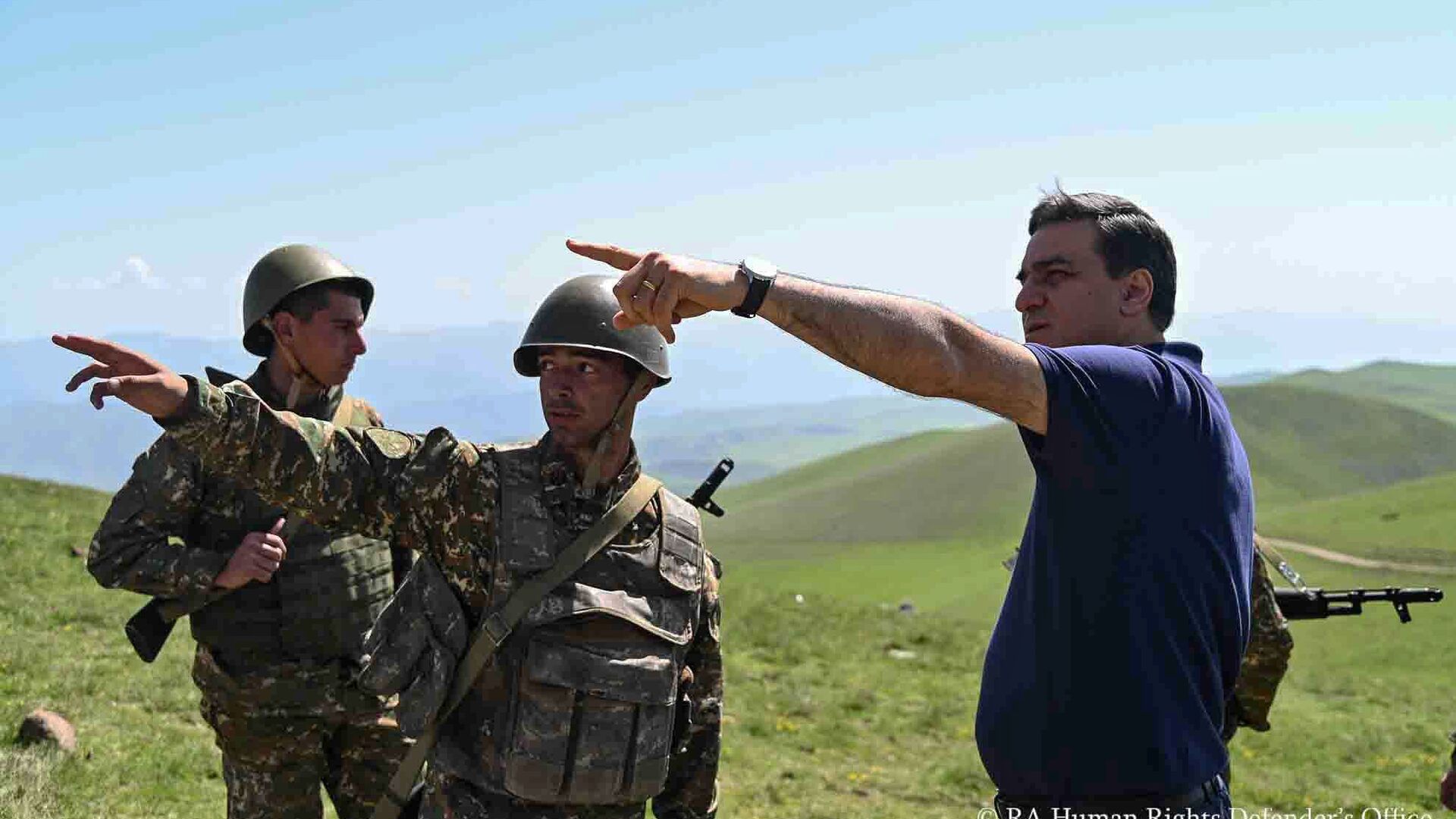 Безопасность жителей возможна лишь без присутствия вооруженных военнослужащих Азербайджана
