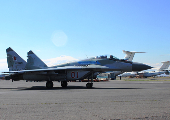 МиГ-29 российской авиабазы в Армении отработали перехват самолетов условного противника