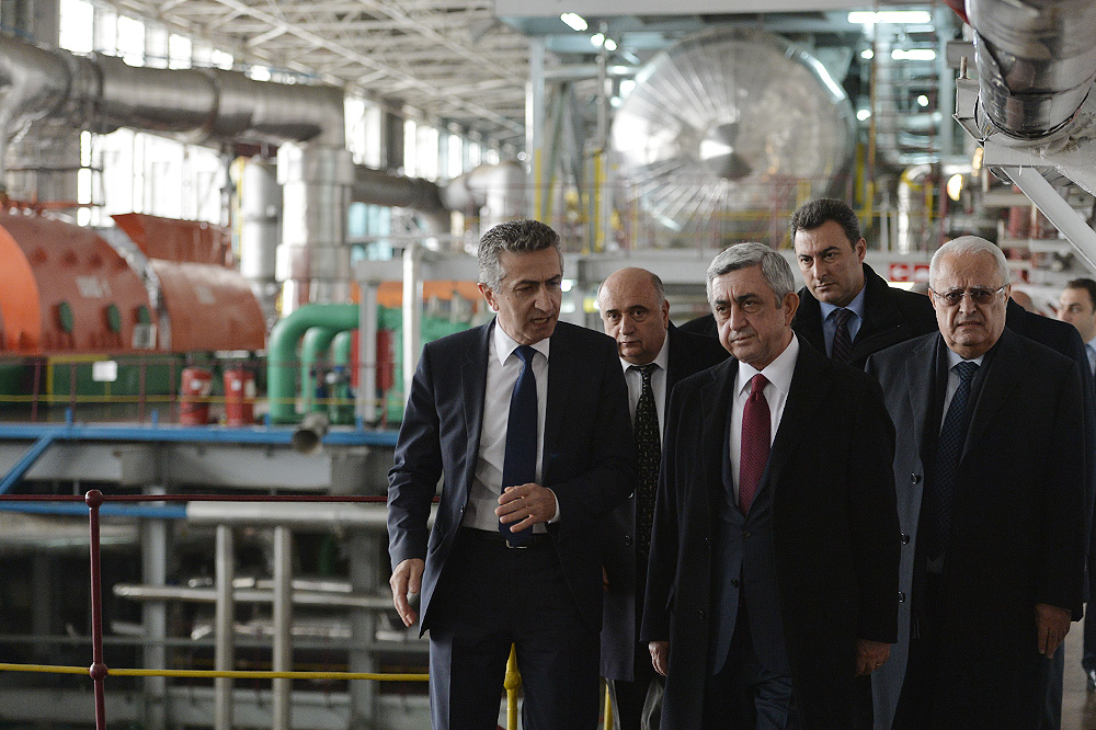 Президенту Армении представили работы по продлению срока эксплуатации Армянской АЭС