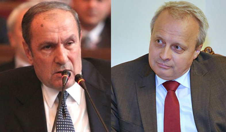 Тер-Петросян и Сергей Копыркин обсудили проблемы, беспокоящие общества Армении и Арцаха