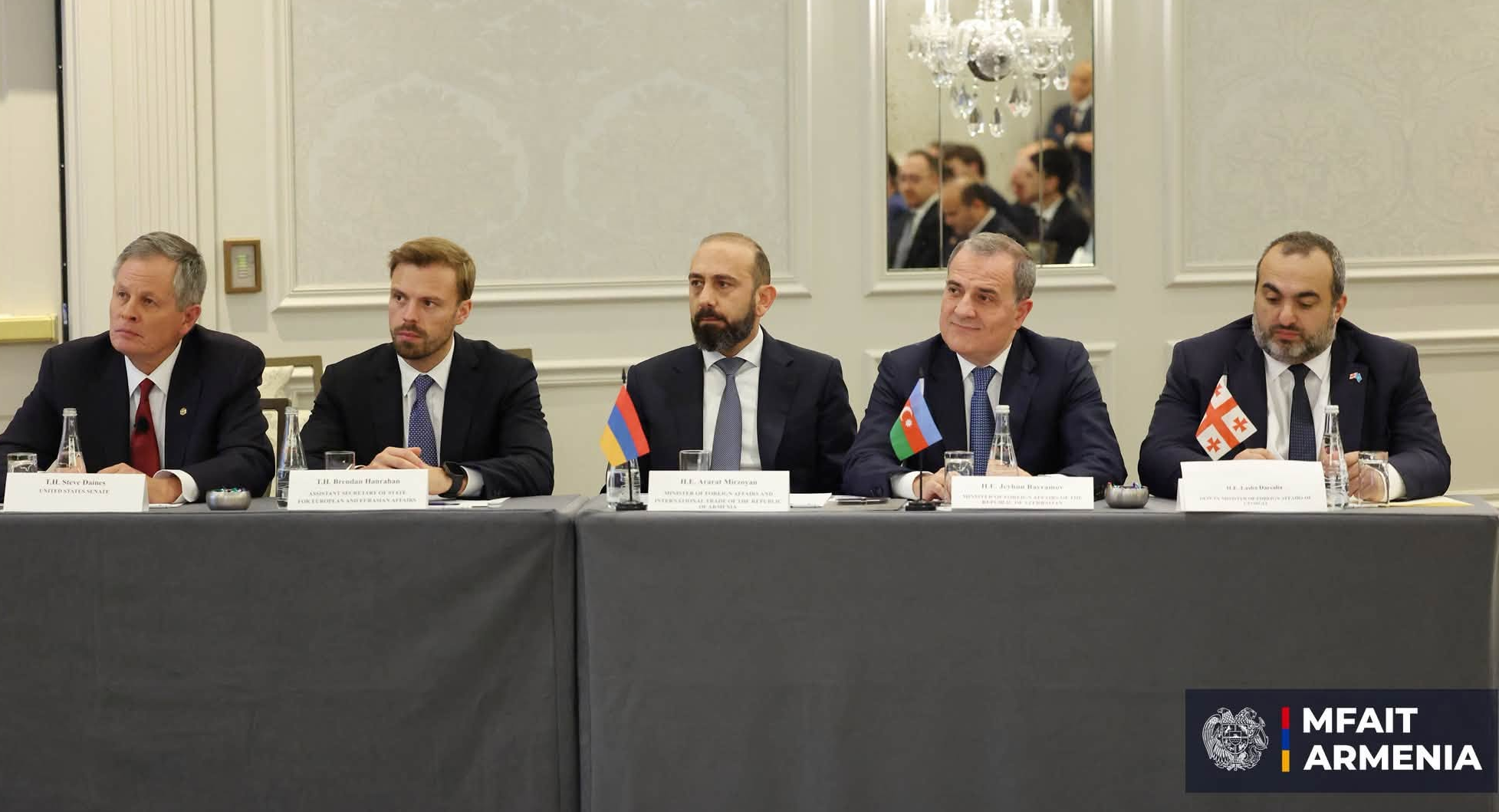 Мирзоян выступил на обсуждении перспектив TRIPP и Транскаспийского маршрута
