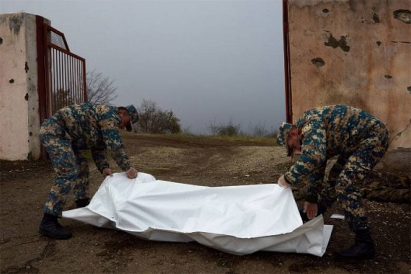 В районе Варанда обнаружены тела ещё двух военнослужащих 