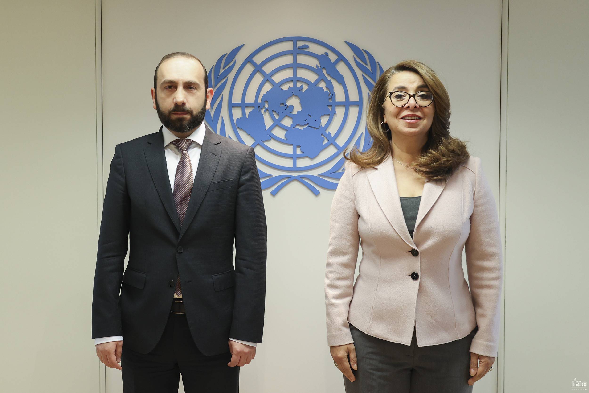 Арарат Мирзоян обсудил с главой UNODC сотрудничество в борьбе с терроризмом 