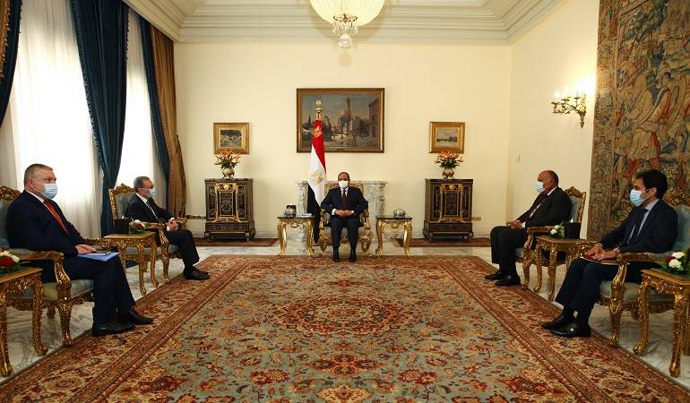 Президент Египта Абдул-Фаттах Ас-Сиси принял министра иностранных дел Армении  