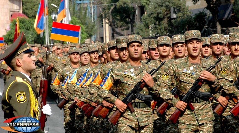 В Армении отмечают День армии