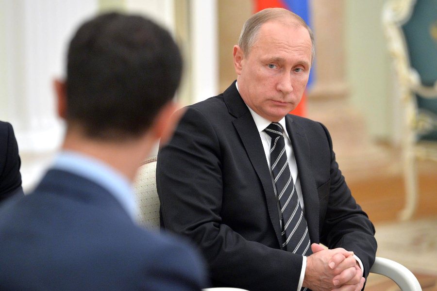 Путин Асаду: Россия будет и далее оказывать всяческое содействие Сирии