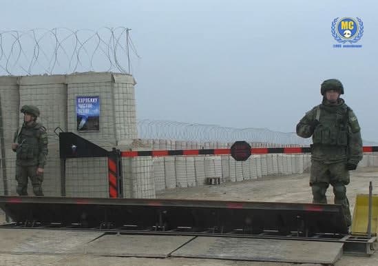 В Карабахе наблюдательные посты РМК оборудованы фортификационными сооружениями 