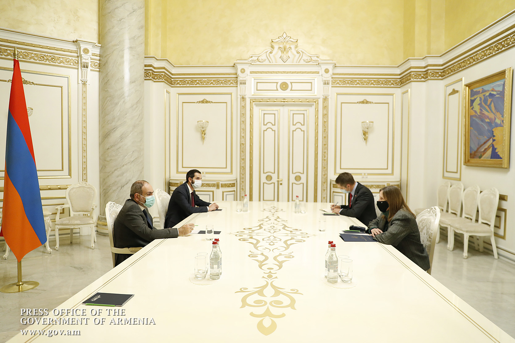 Никол Пашинян и посол США обсудили арцахский конфликт и сложившуюся ситуацию