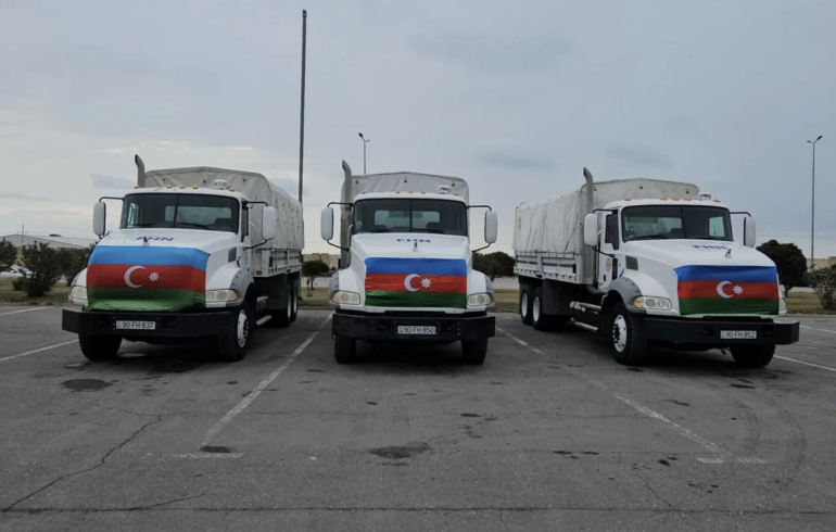  Ադրբեջանը հումանիտար օգնություն է ուղարկել Իրան 