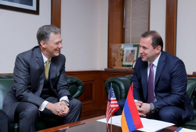 Давид Тоноян и зампомощника госсекретаря США обсудили сотрудничество в сфере обороны