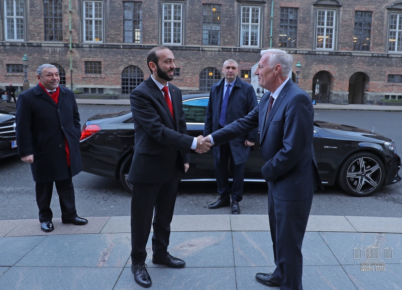 Арарат Мирзоян встретился с главой парламента Дании 