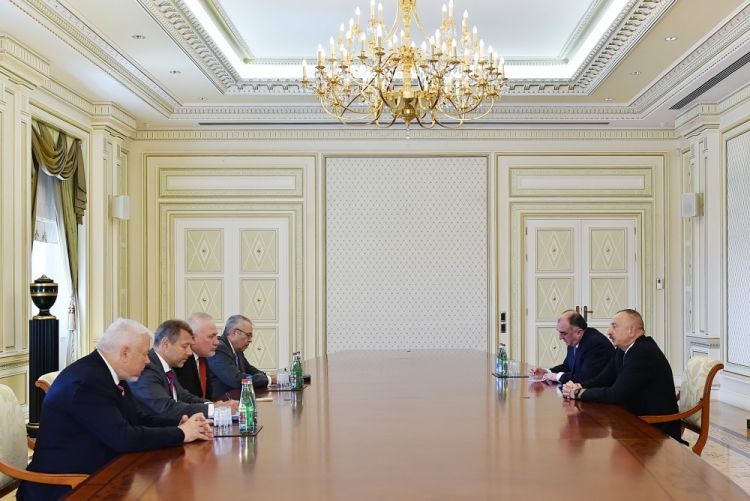 На фоне обострения в Карабахе Алиев принял сопредседателей Минской группы ОБСЕ