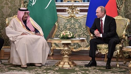 Лавров: Лидеры РФ и Саудовской Аравии обсудили ситуацию в Сирии, Ираке и Персидском заливе