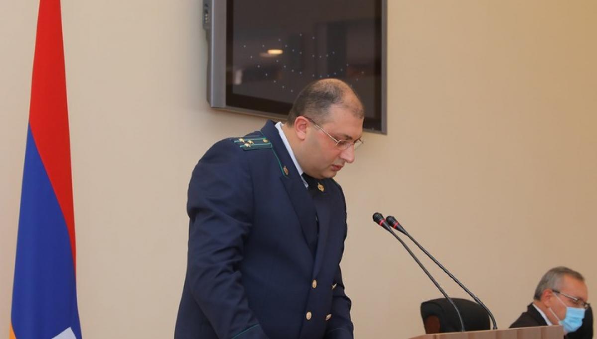 Полномочия генпрокурора Арцаха Мгера Агаджаняна досрочно прекращены