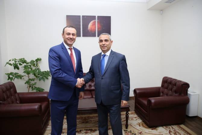 Секретарь Совбеза Армении и глава МИД Арцаха обсудили ряд вопросов 
