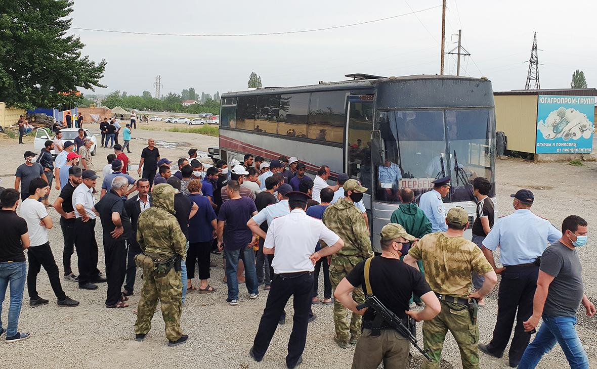 После беспорядков в Дагестане 80 граждан Азербайджана арестованы