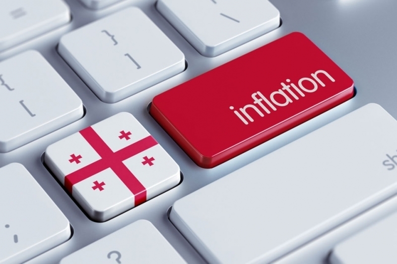 Уровень годовой инфляции в Грузии в январе составил 6,4%