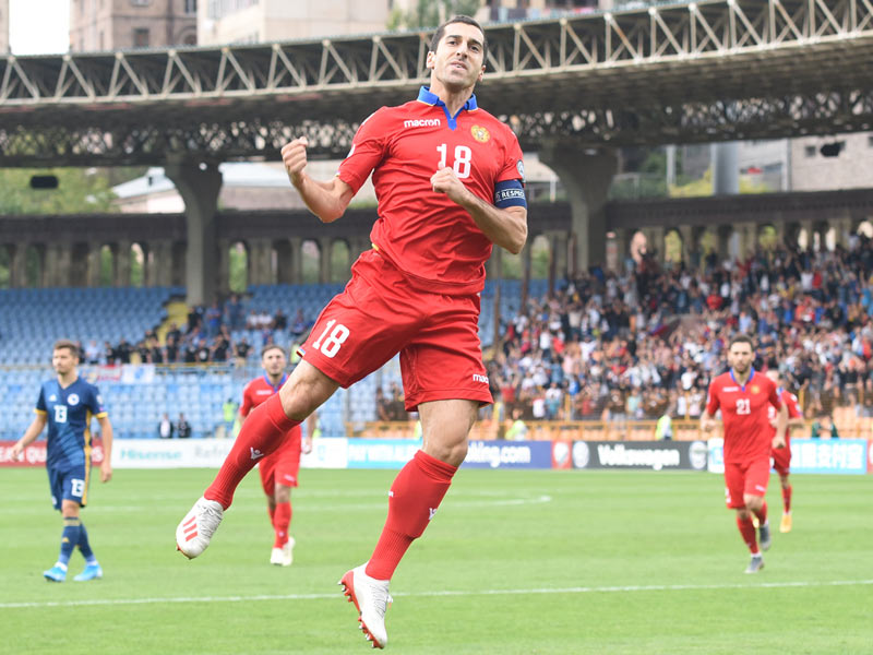 Генрих Мхитарян - лучший футболист Армении 2019 года