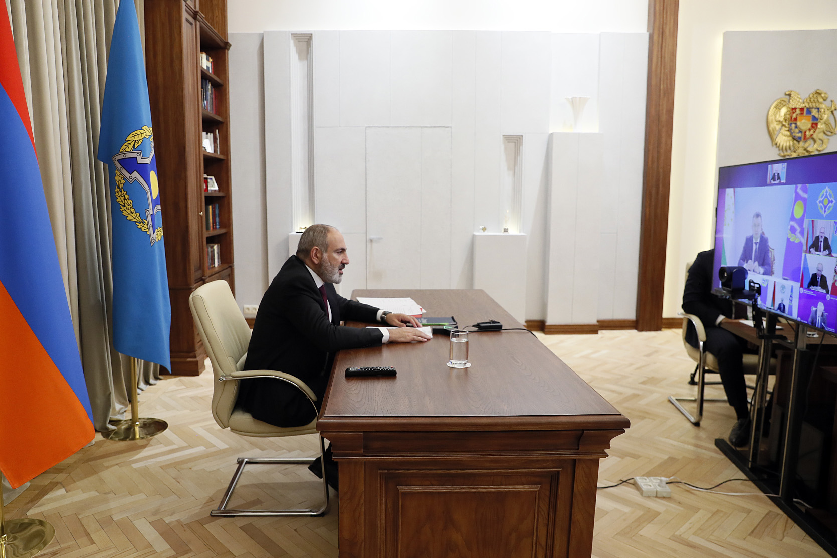 Завершилось заседание Совета коллективной безопасности ОДКБ по запросу Армении