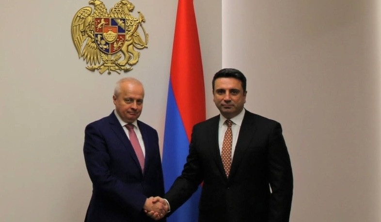 ՌԴ դեսպանը շնորհավորել է Ալեն Սիմոնյանին ԱԽ քարտուղարի պաշտոնում նշանակվելու առիթով