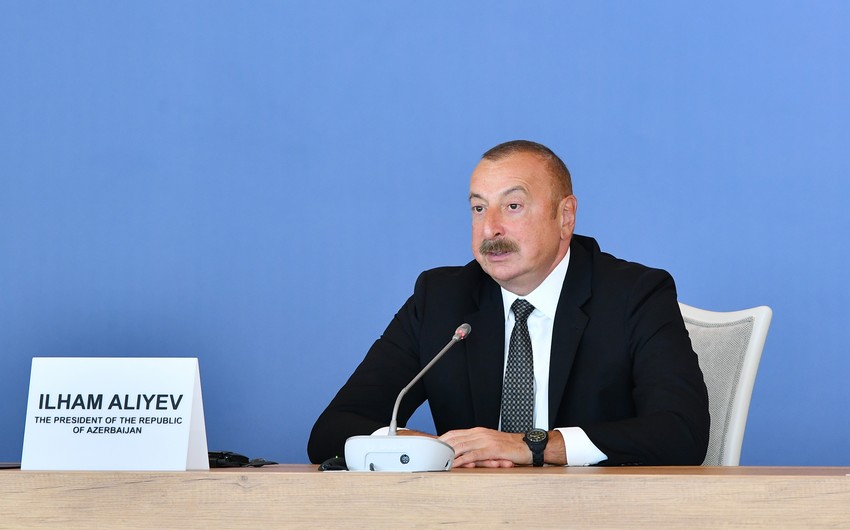 Ильхам Алиев: без Зангезурского коридора будет сложно говорить о мире