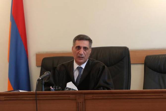Судья Армен Даниелян по делу Кочаряна отклонил ходатайство о самоотводе