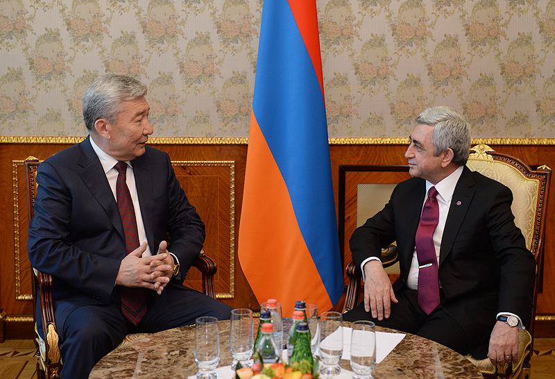 ԵՏՄ անդամակցությունը հնարավորություններ է բացում հայ-ղազախական կապերի ամրապնդման համար - նախագահ