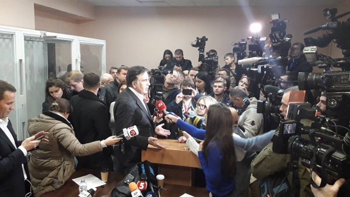Киевский суд отказался арестовывать Михаила Саакашвили