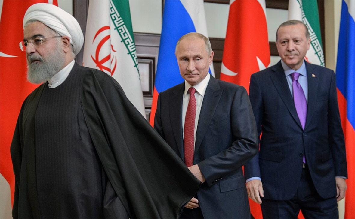 Политолог: РФ, Иран и Турция имеют схожие взгляды на будущее Сирии