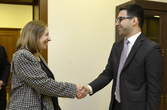 Министр юстиции Армении поблагодарил посла США за содействие реформам