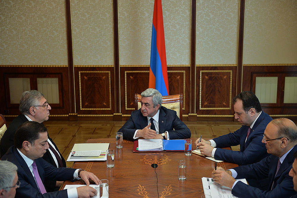 Серж Саргсян приглашает австрийский бизнес в Армению 