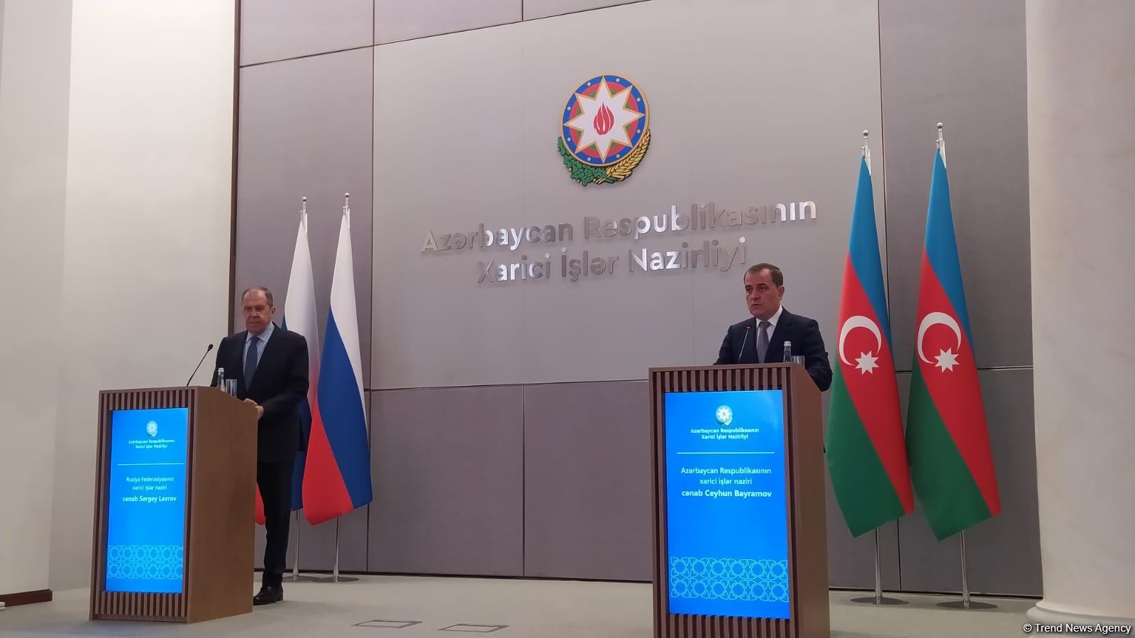 Лавров заявил, что не обсуждал с главой МИД Азербайджана деятельность МГ ОБСЕ