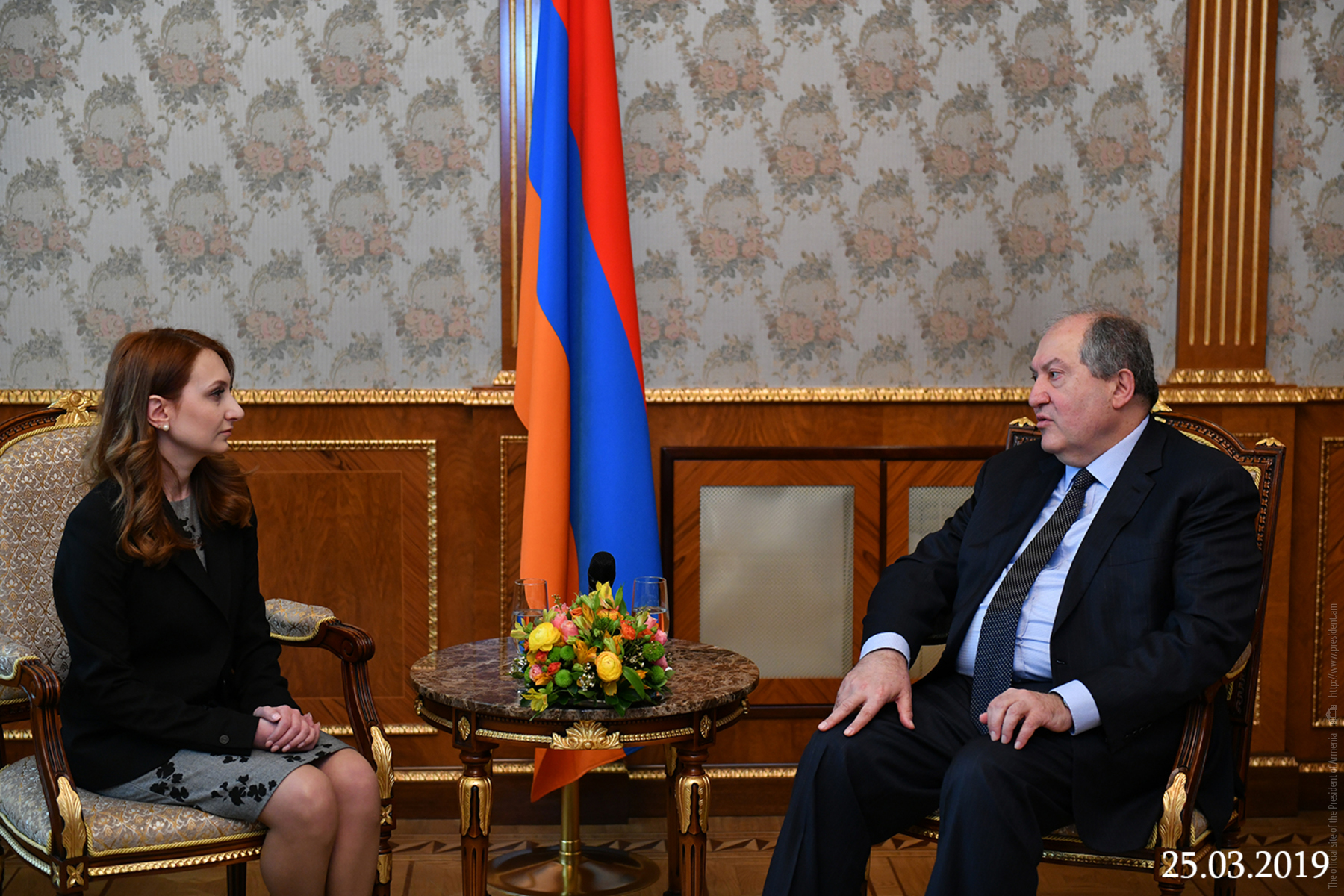 Армен Сарксиян и Лилит Макунц обсудили пути преодоления внутриполитического кризиса