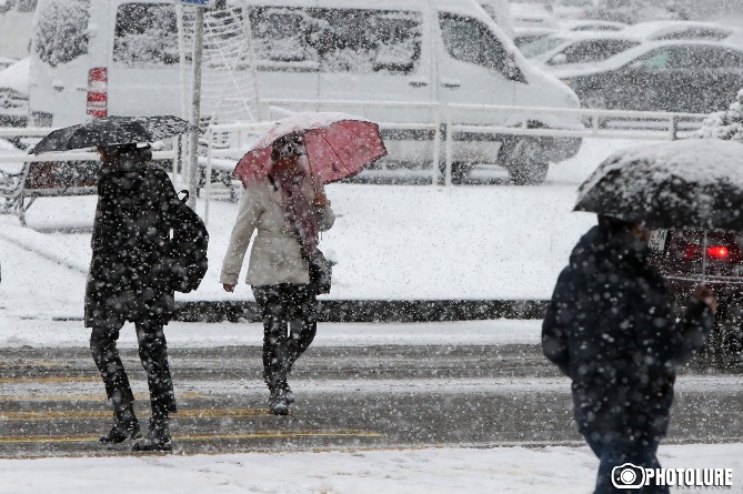 Синоптики рассказали, когда в Армении ждать снега