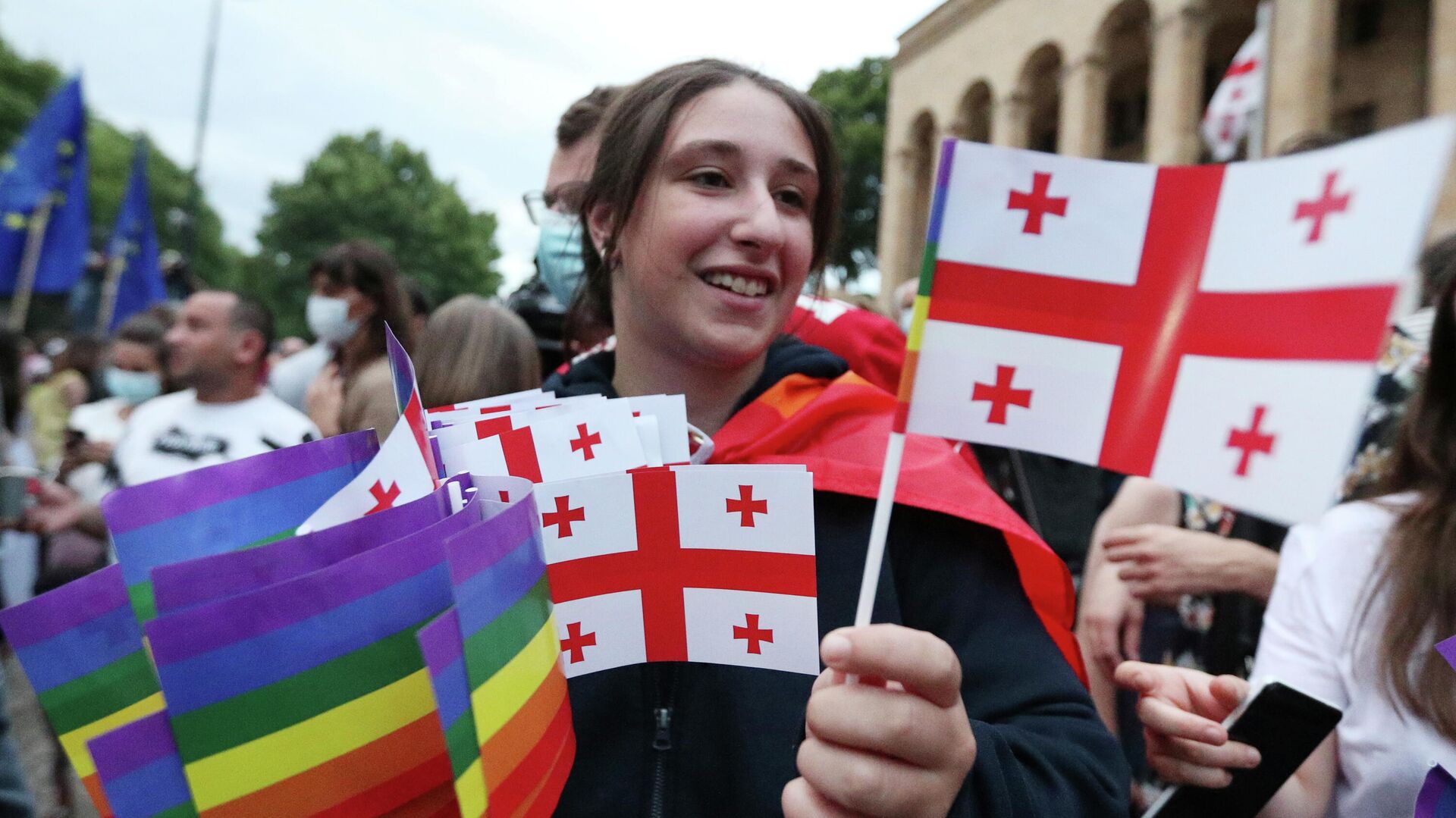 В Европу больше не хочется? Власти Грузии хотят запретить ЛГБТ-пропаганду