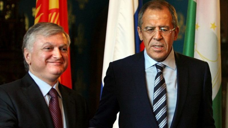В Москве пройдут переговоры глав МИД Армении и России