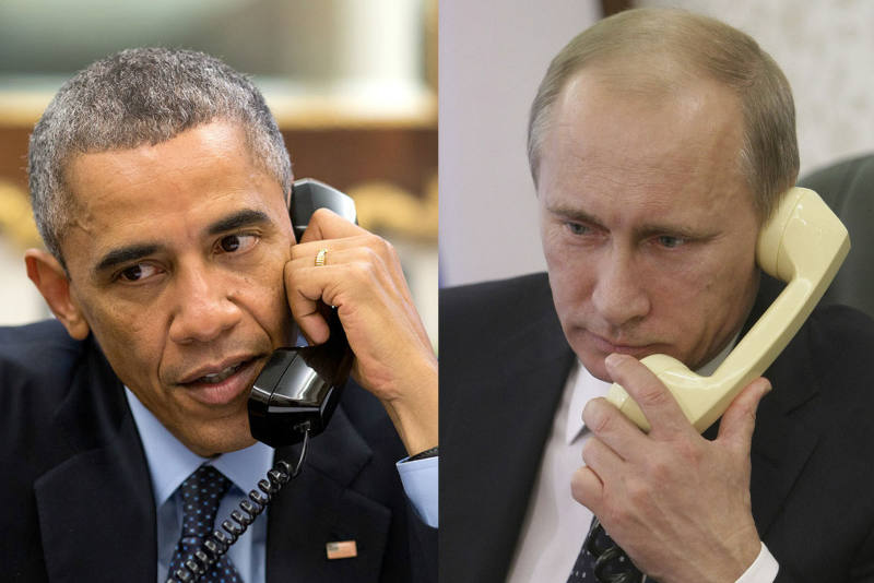 Պուտինն ու Օբաման հեռախոսազրույց են ունեցել