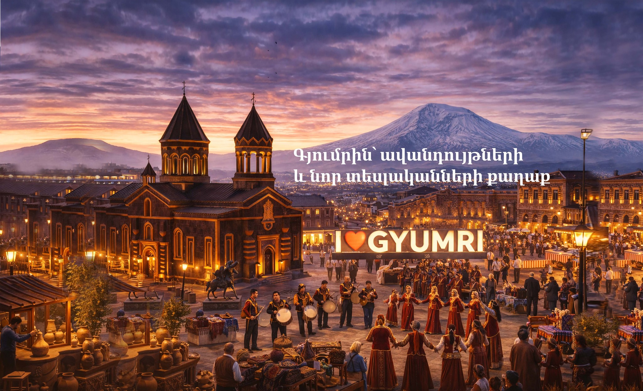 Семь проектов для Гюмри: 