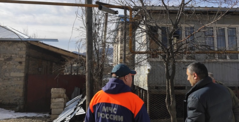 МЧС России в Нагорном Карабахе провели контрольную проверку жилого фонда 