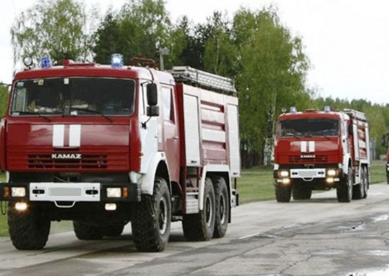 На российской военной базе в Армении началось пожарно-тактическое учение