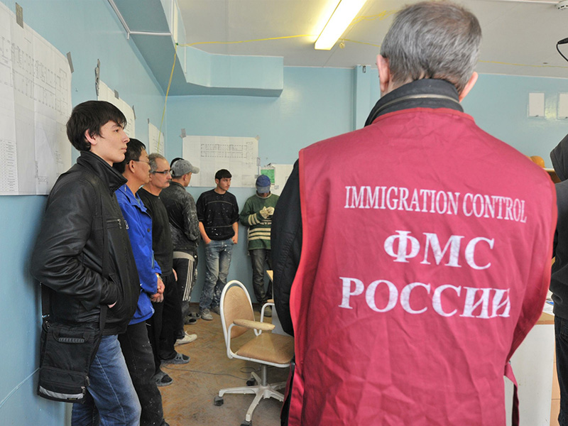 МВД РФ предлагает увеличить штрафы за оказание незаконных услуг мигрантам