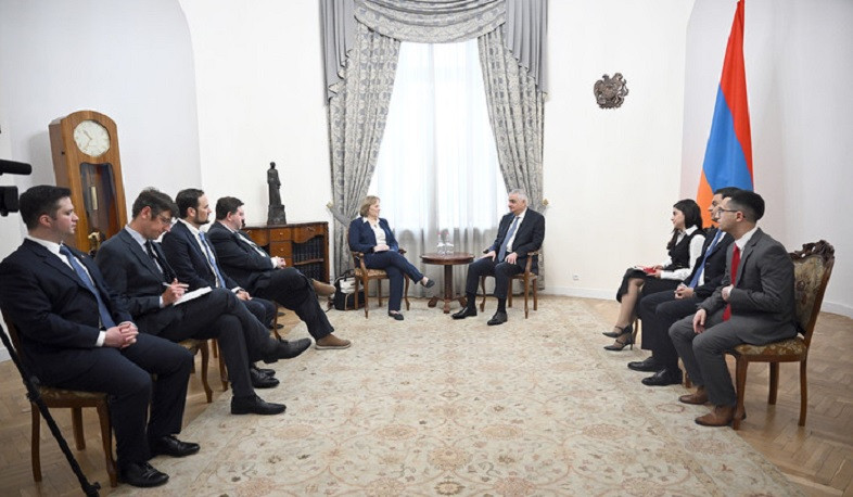 Մհեր Գրիգորյանը ԱՄՆ պատվիրակության հետ քննարկել է ԹՐԻՓՓ-ի իրականացման աշխատանքների ընթացքը