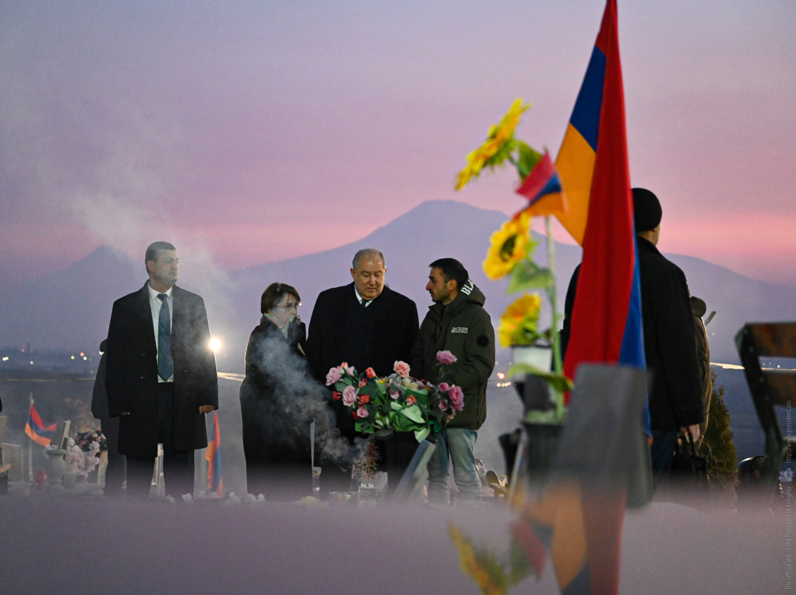 Президент Саркисян воздал дань уважения памяти павших за Отечество героев