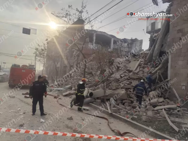 Արտակարգ դեպք Շենգավիթում. փլուզվել է նախկին դաշնամուրի գործարանի շենքի մի մասը