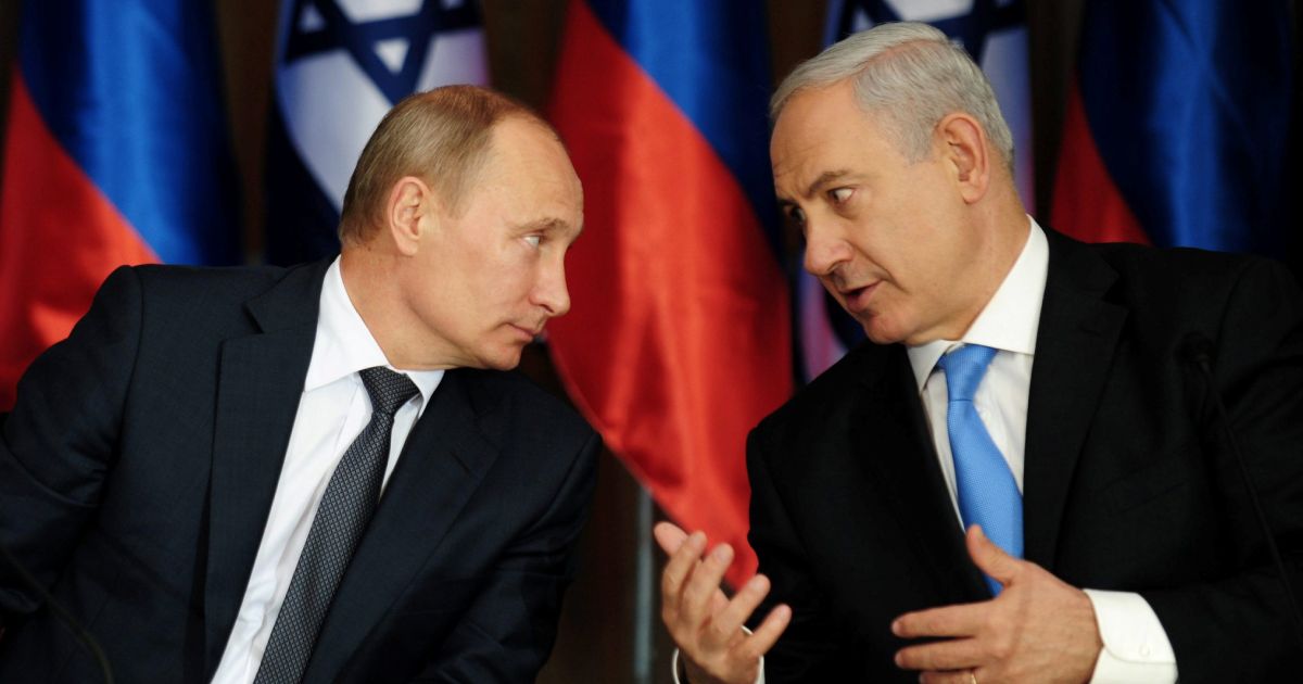 Нетаньяху летит в Москву на встречу с Владимиром Путиным