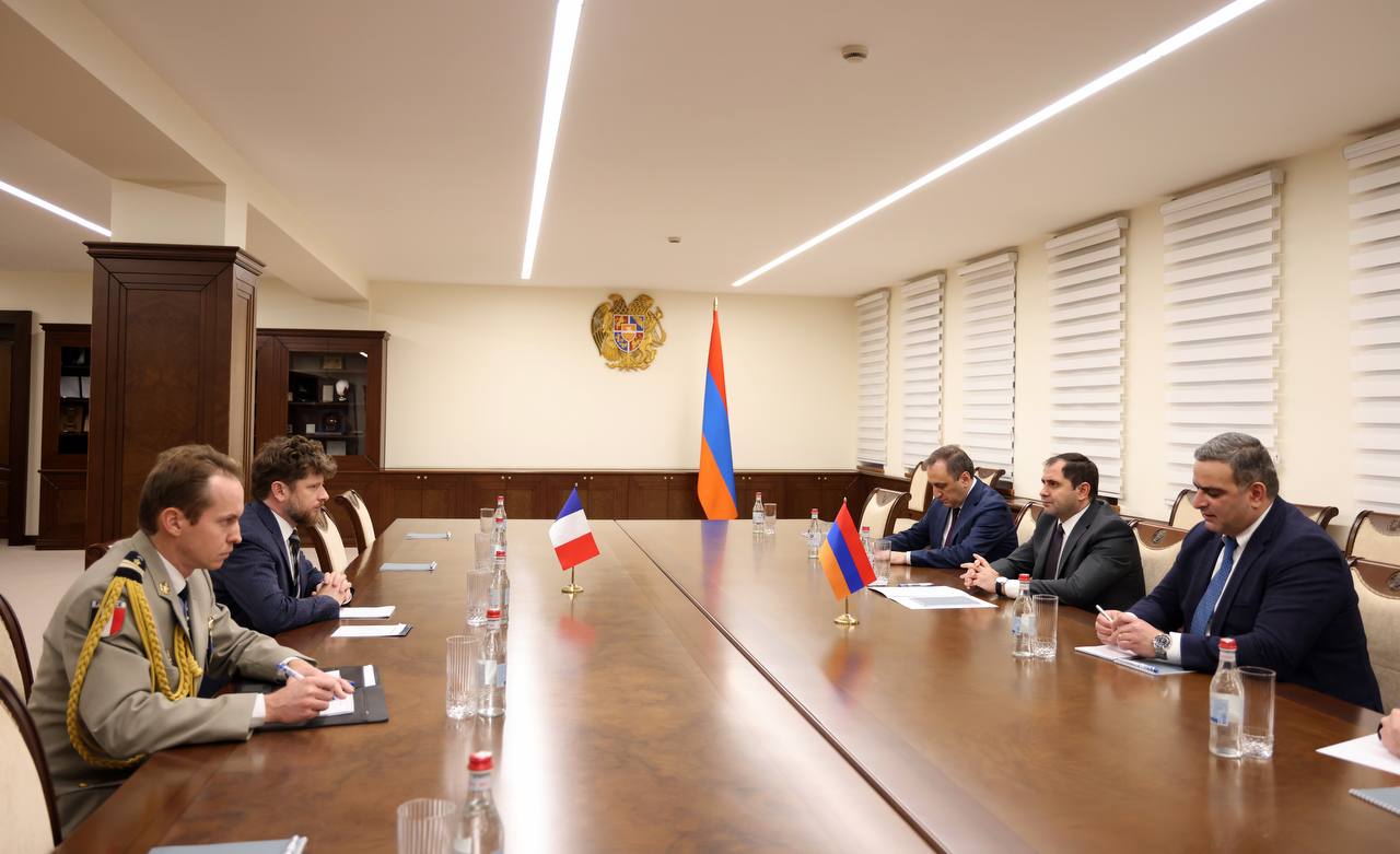 Քննարկվել են պաշտպանության բնագավառում Հայաստան-Ֆրանսիա համագործակցության հարցեր