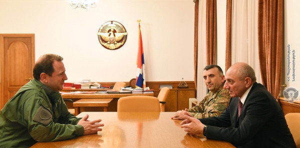 Президент Арцаха и министр обороны Армении обсудили дальнейшее сотрудничество двух армий