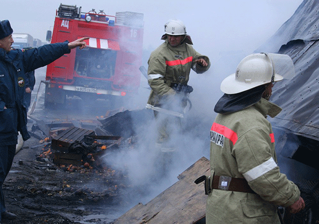 52 человека сгорели в автобусе в Казахстане