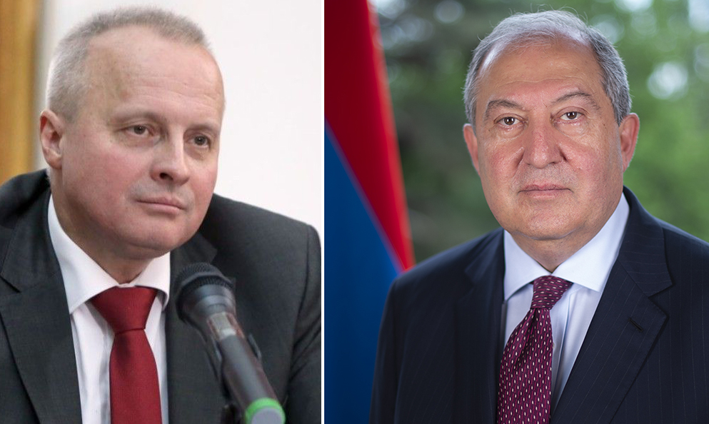 Президент Армении и посол России обсудили эскалацию в регионе карабахского конфликта 