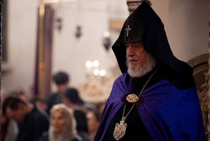 Католикос всех Армян Гарегин II отбыл в Москву